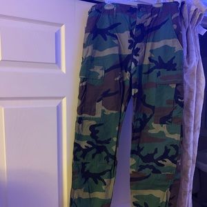 Camo pants